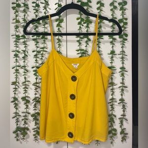 Garage Women’s Yellow Tank Top with Adjustable Straps - S/P